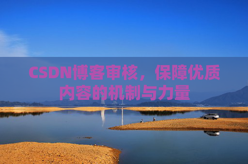 CSDN博客审核，保障优质内容的机制与力量